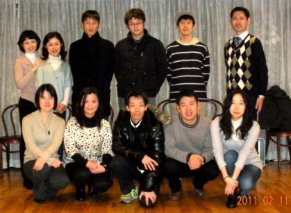 2011年OBOGとの飲み会