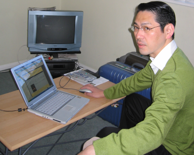 �z�[���y�[�W���X�V����M��